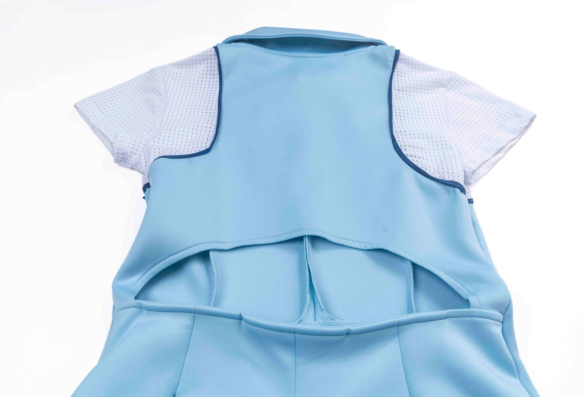 Common Courtesy Element Dress-Quiet Sky