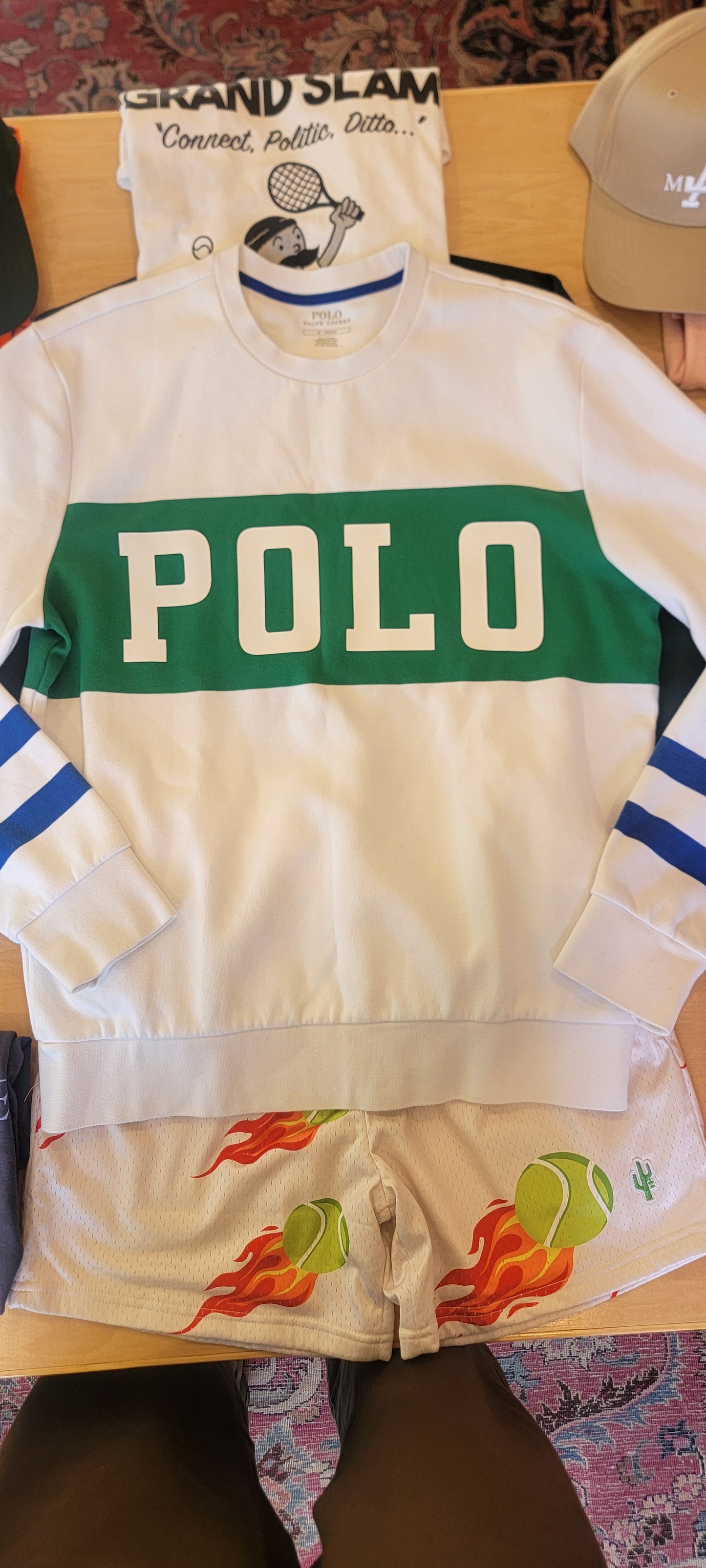 Polo Tennis Crewneck