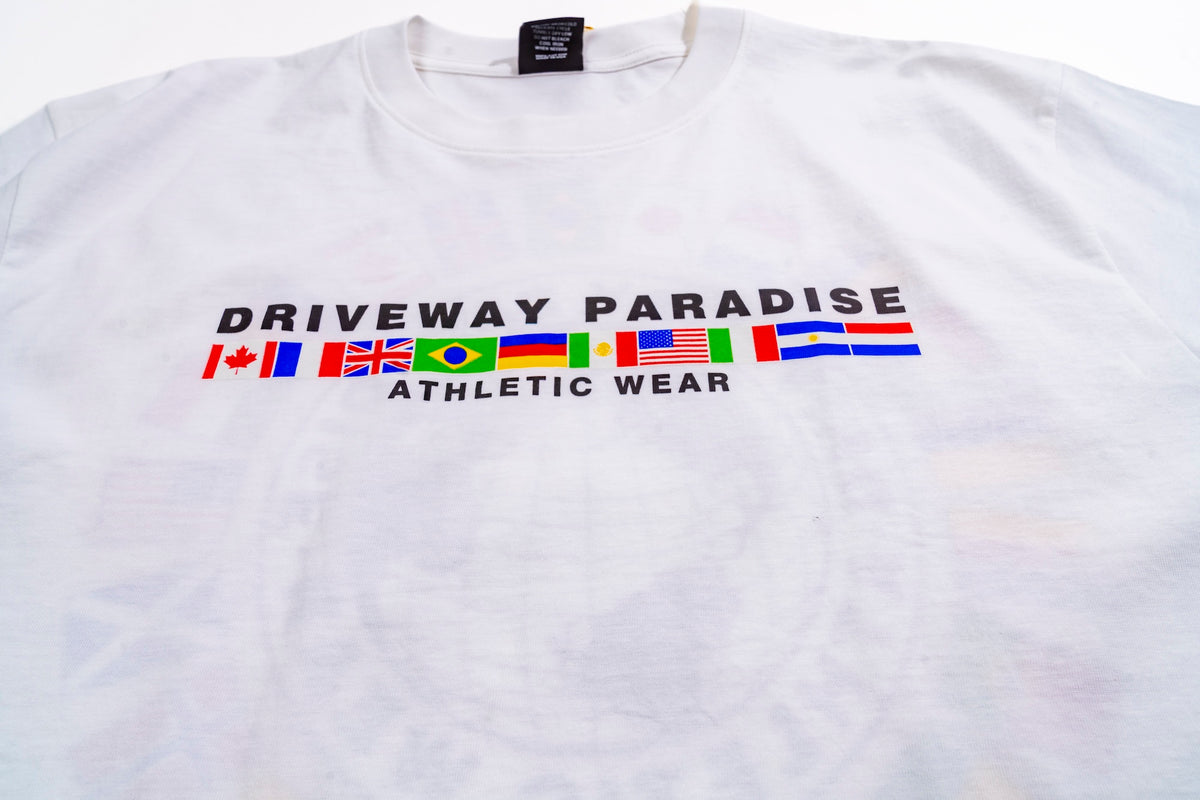 Driveway Paradise International Tee - White