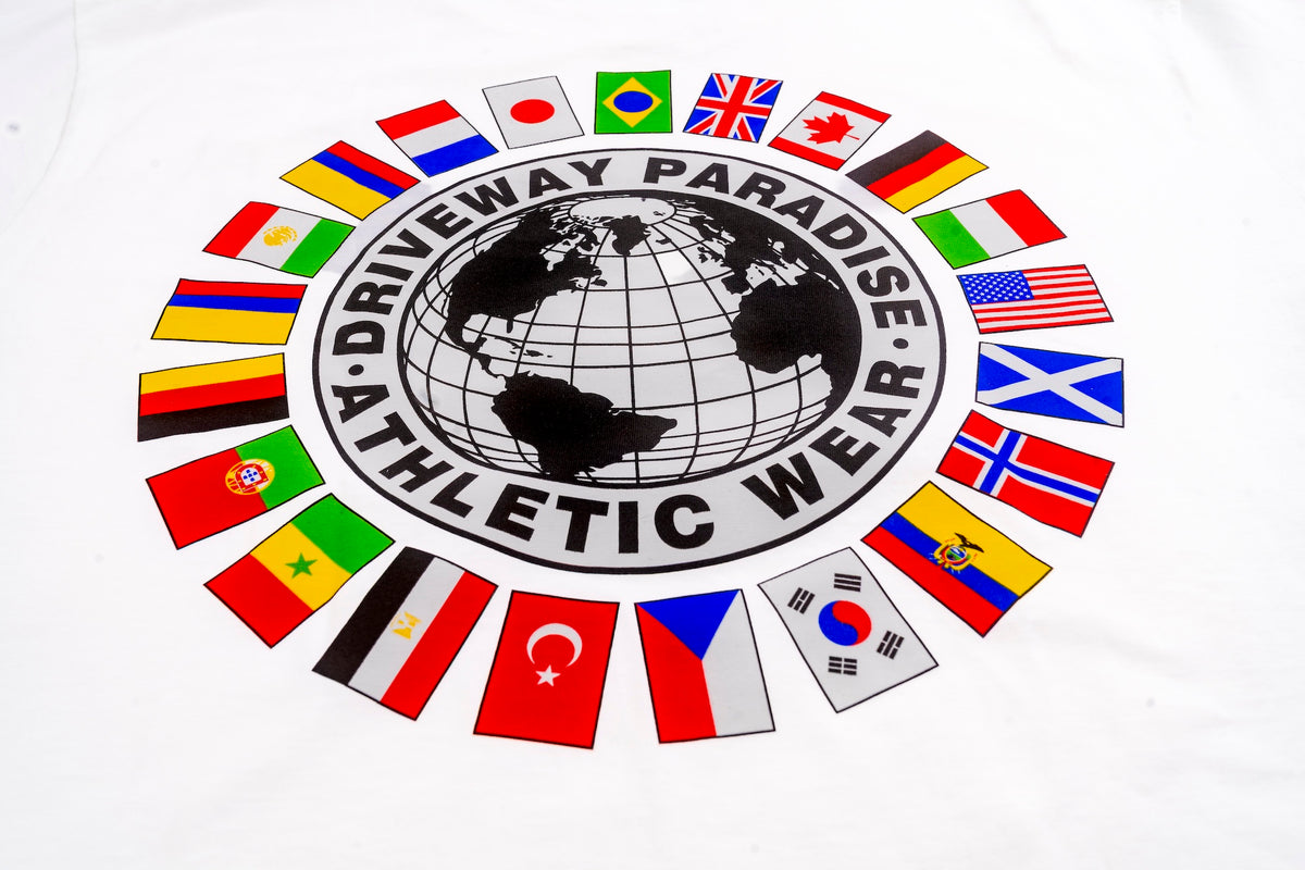 Driveway Paradise International Tee - White