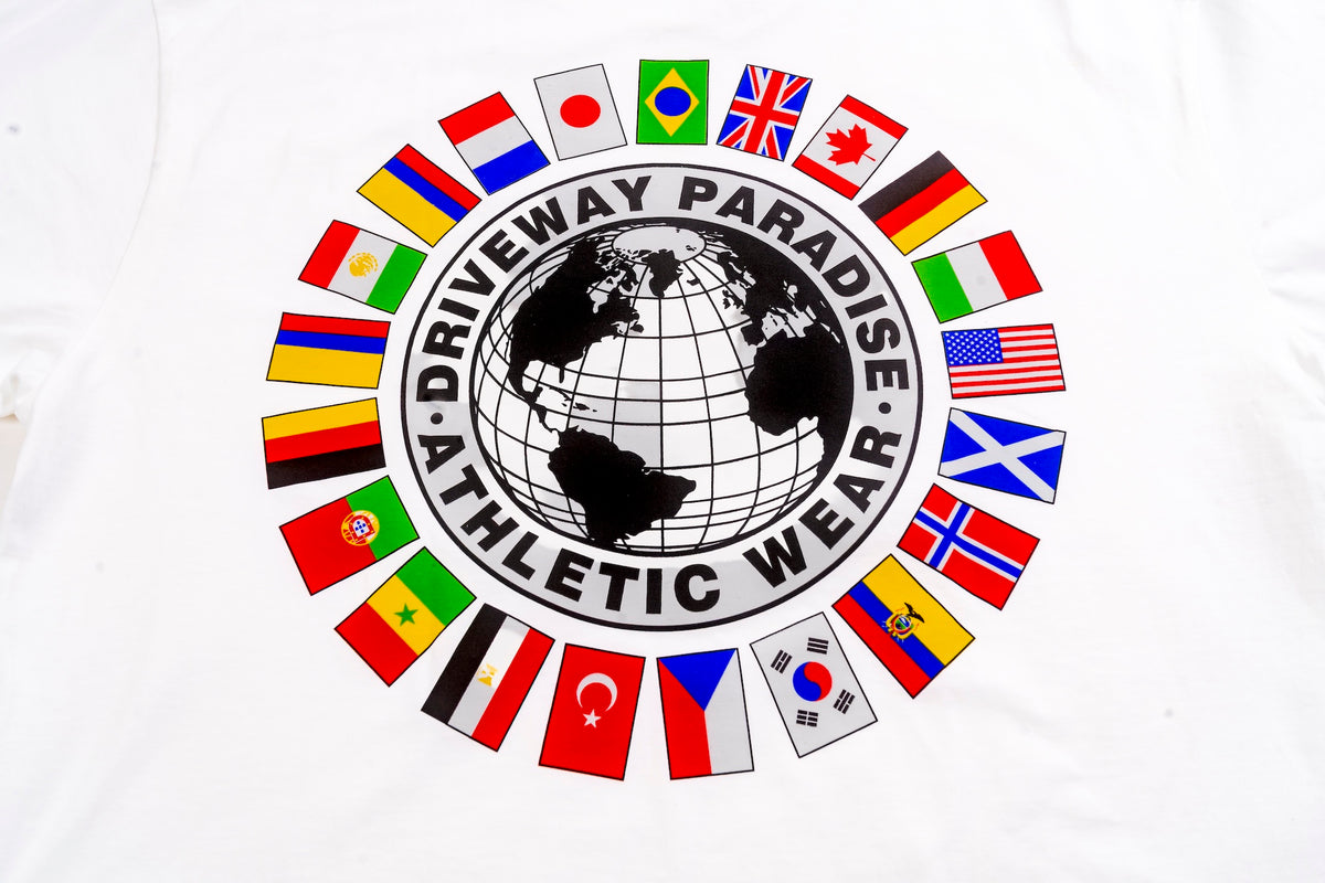 Driveway Paradise International Tee - White