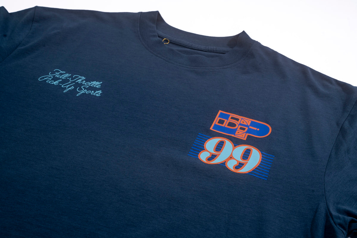 Driveway Paradise Pick Up Tee - Minty Boi - Midnight Navy