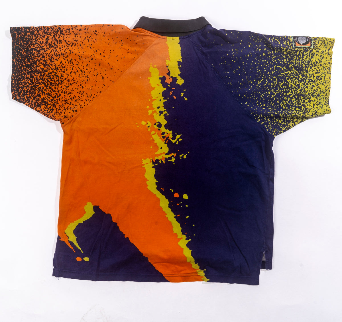 Nike Tech Challenge Court Polo - Orange and Purple