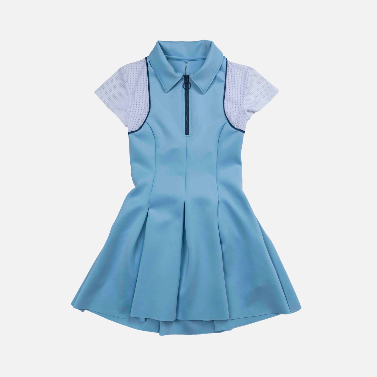 Common Courtesy Element Dress-Quiet Sky