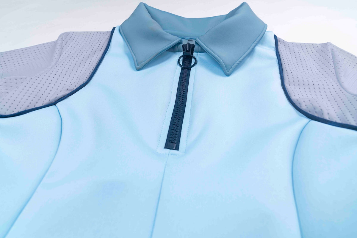 Common Courtesy Element Dress-Quiet Sky
