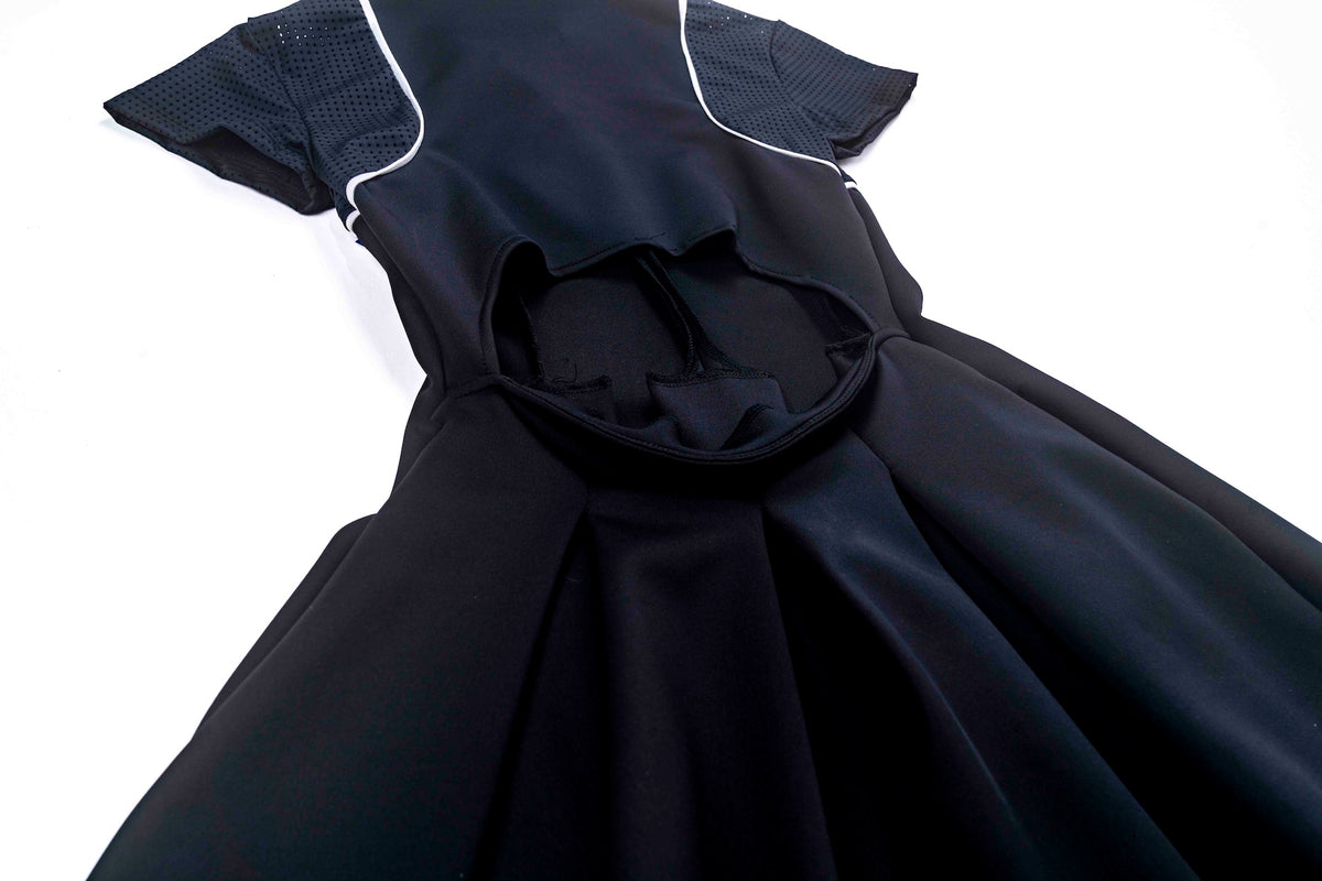 Common Courtesy Element Dress-Black