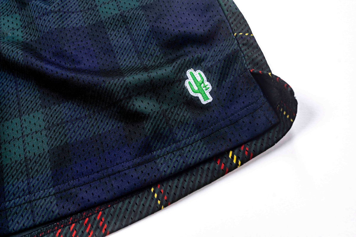 Manor Mesh Short Plaid