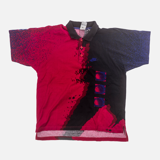 Nike Tech Challenge Court Polo - Pink and Purple