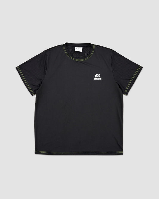 Taango Nomad Mesh Performance Tee-Black