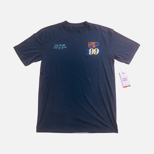 Driveway Paradise Pick Up Tee - Minty Boi - Midnight Navy