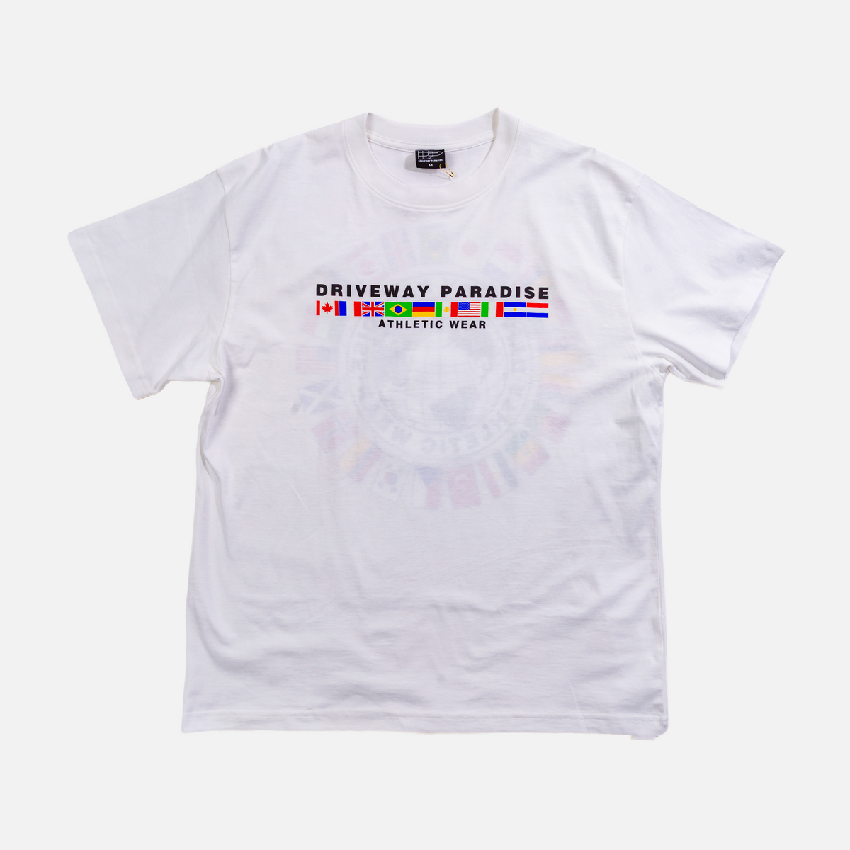 Driveway Paradise International Tee - White